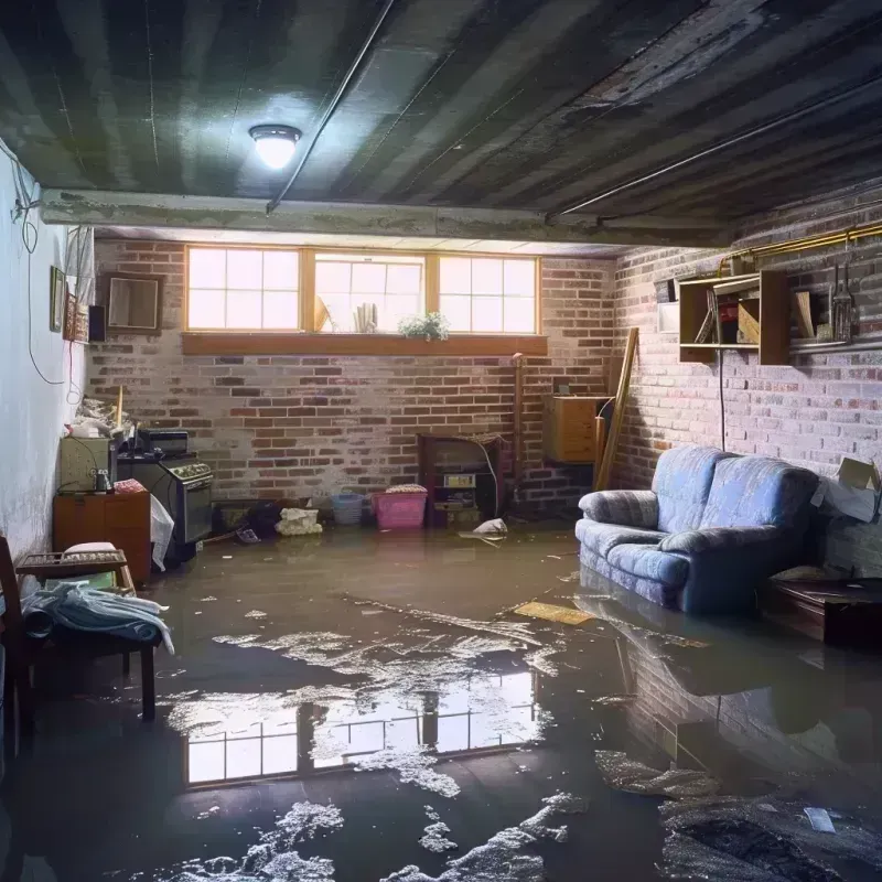 Flooded Basement Cleanup in Five Corners, WA